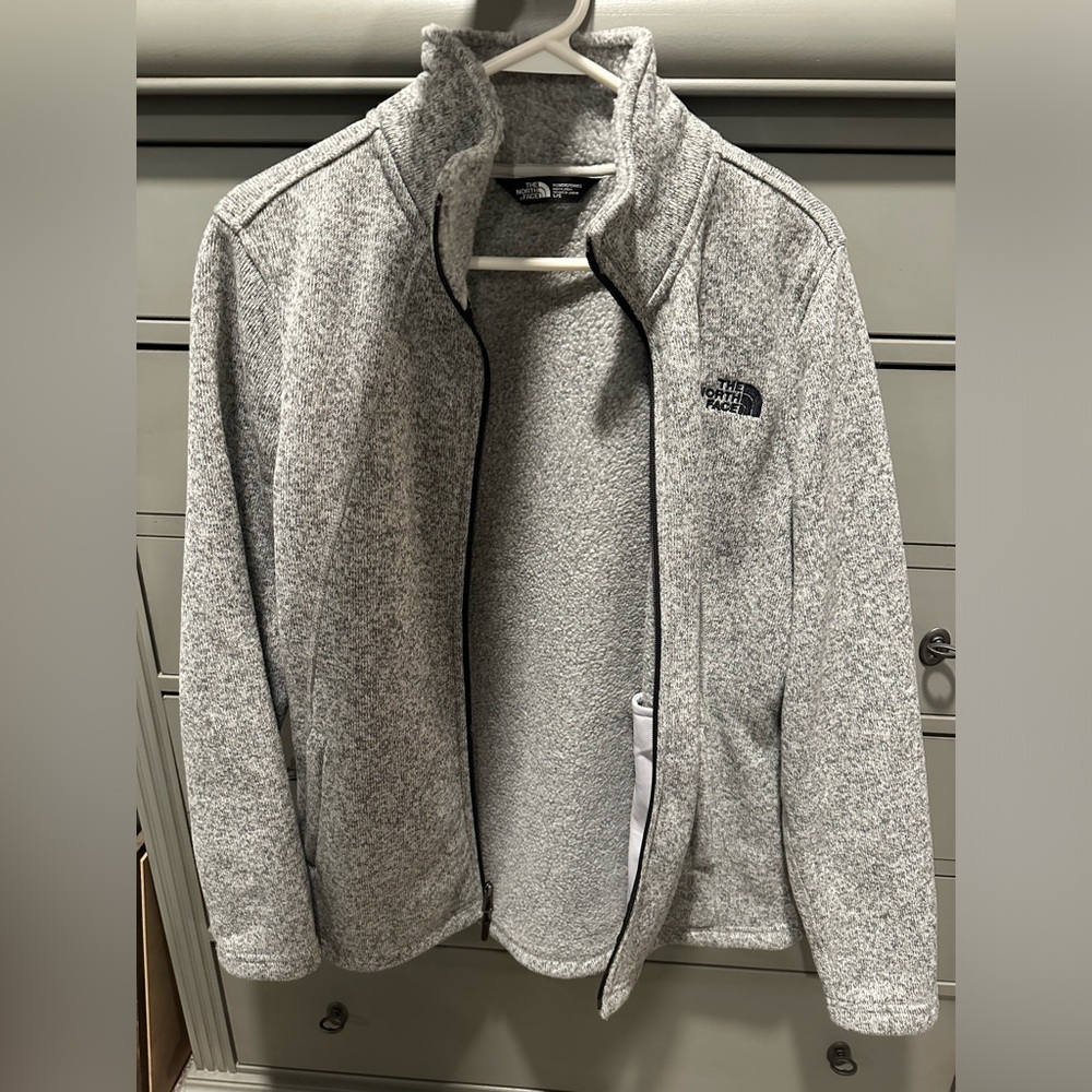 The North Face Gray Full-Zip Jacket